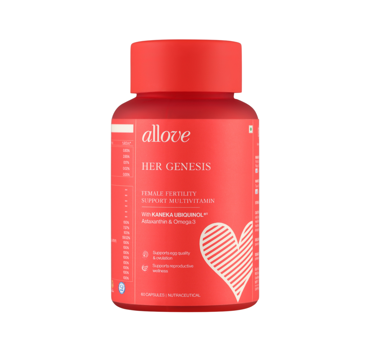 Her Genesis - Female Fertility Support Multivitamin