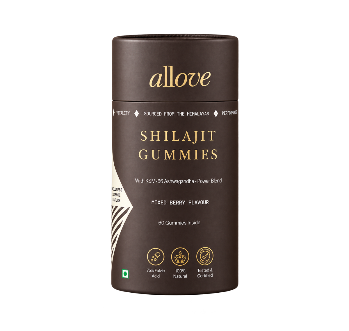 Shilajit Gummies With KSM-66 Ashwagandha - Mixed Berry