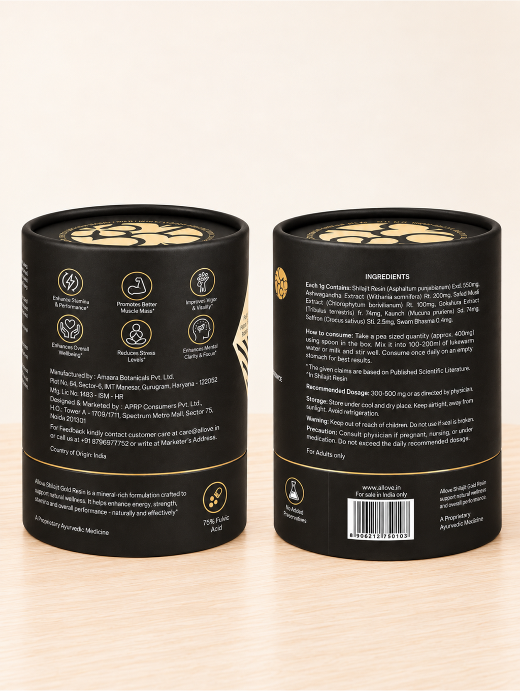 Shilajit Gold Resin