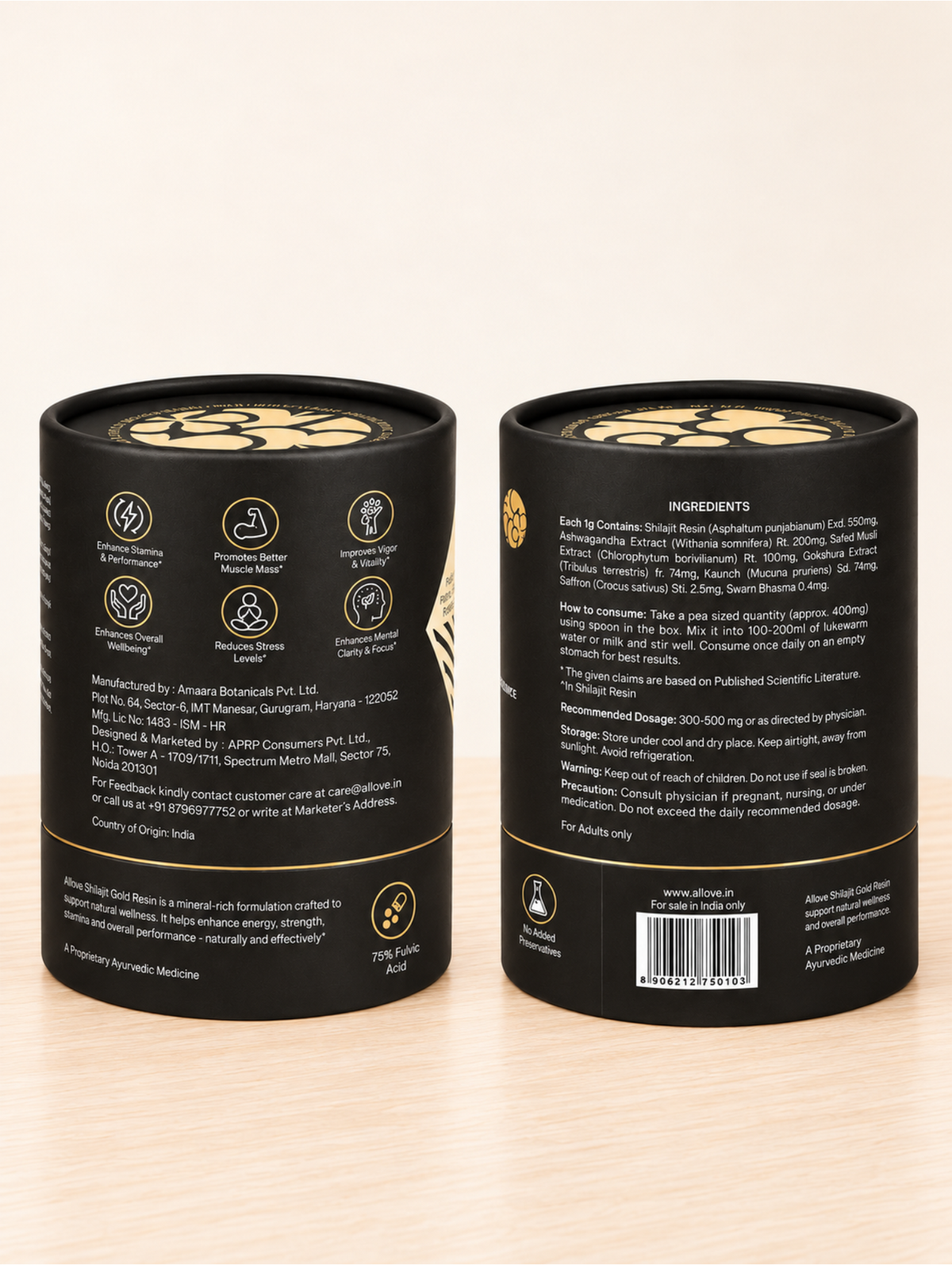 Shilajit Gold Resin