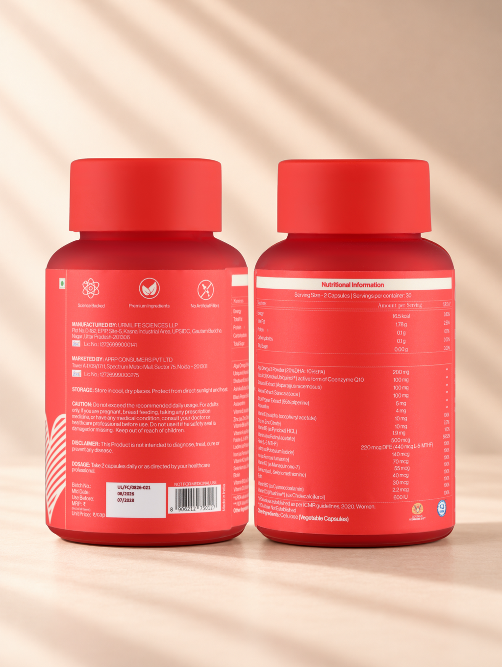 Her Genesis - Female Fertility Support Multivitamin