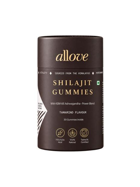 Shilajit Gummies With KSM-66 Ashwagandha - Tamarind