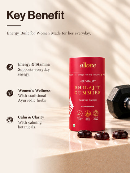 Her Vitality Shilajit Gummies - B