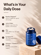 His Count+ Male Fertility Support Multivitamin - B
