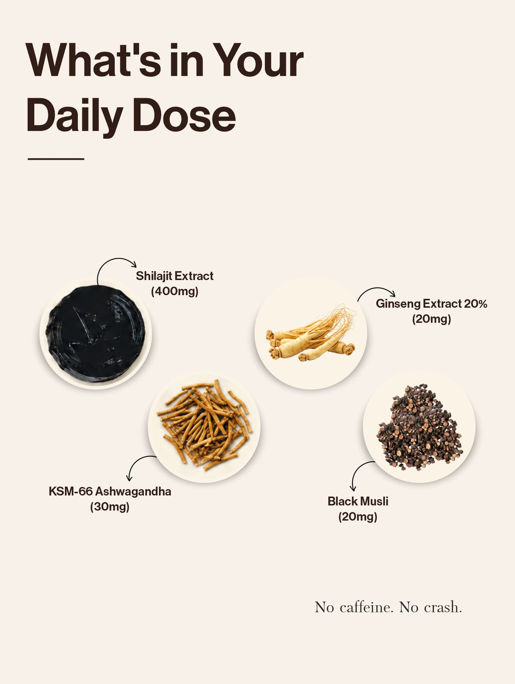 Shilajit Gummies With KSM-66 Ashwagandha - Tamarind
