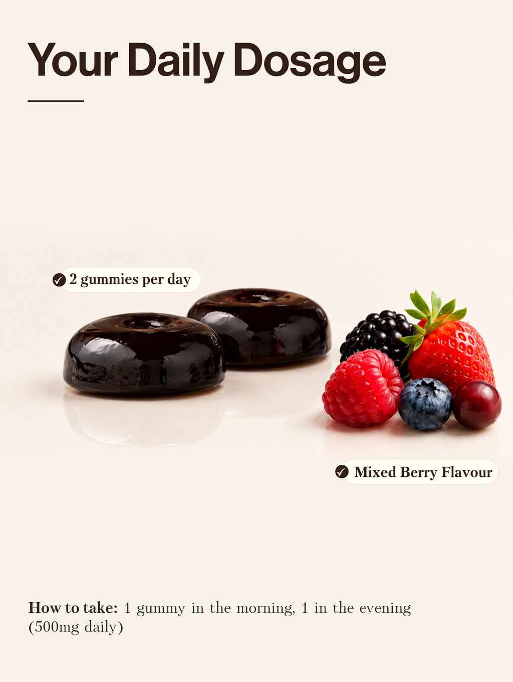 Shilajit Gummies With Nano Gold - Mixed Berry