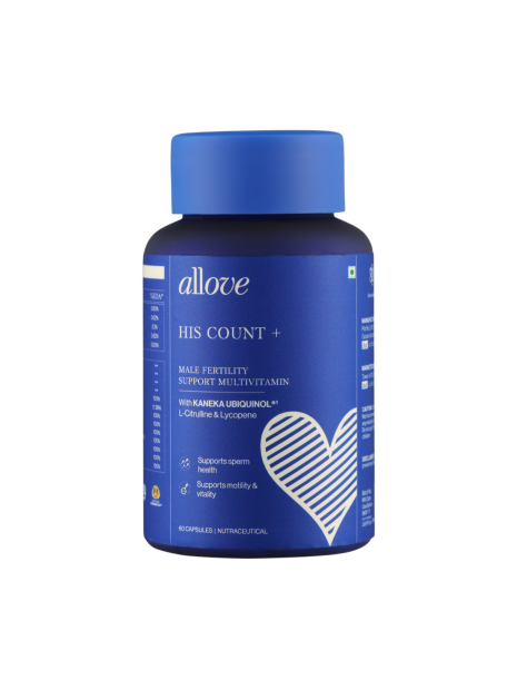 His Count+ Male Fertility Support Multivitamin